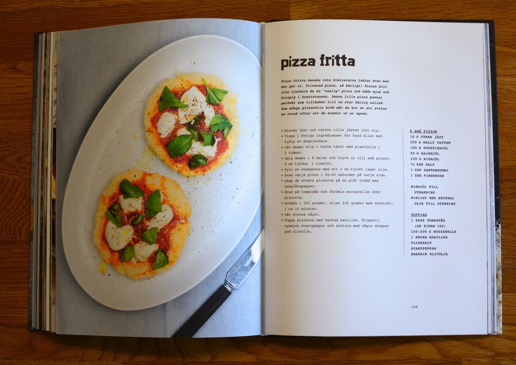 Recept glutenfri Pizza Fritta.