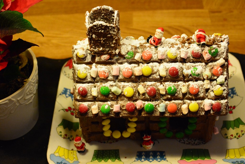 Det färdiga chokladhuset