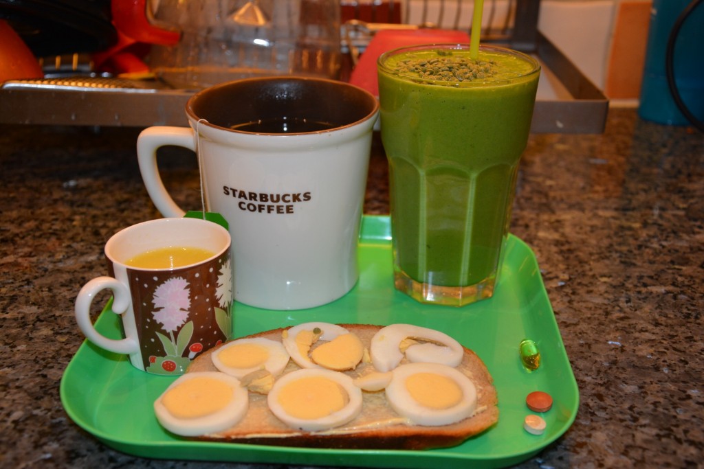 Starta dagen med en nyttig grön smoothie till frukost