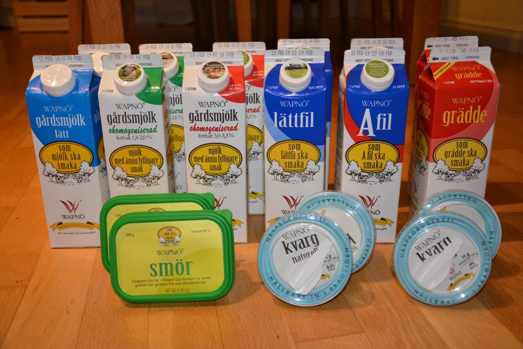 Härproducerade mejeriprodukter från Wapnö