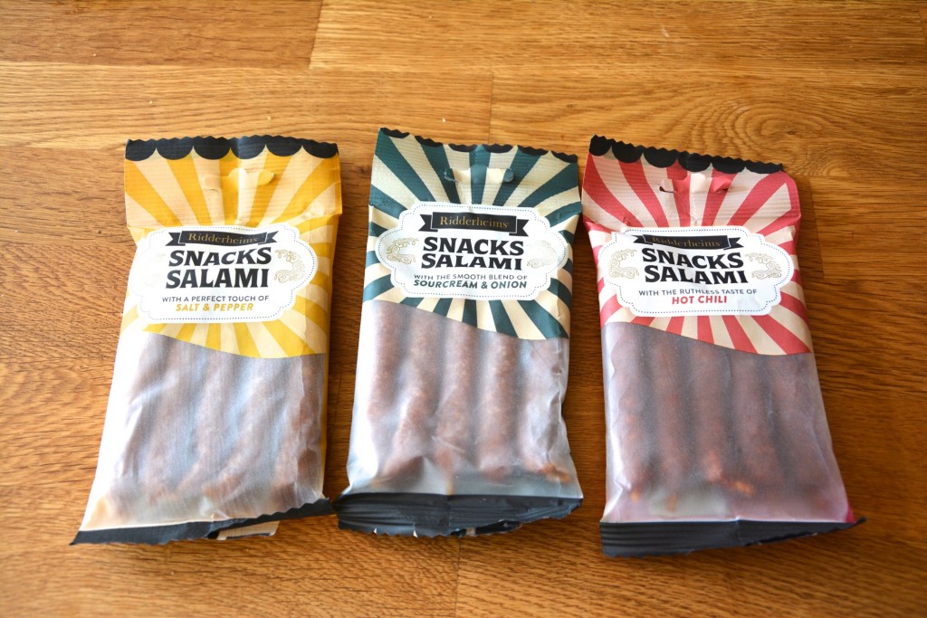 Snacks Salami från Ridderheims
