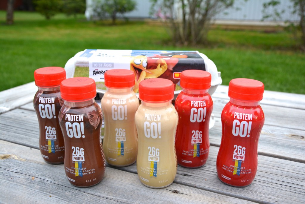 Proteindryck baserat på äggvita