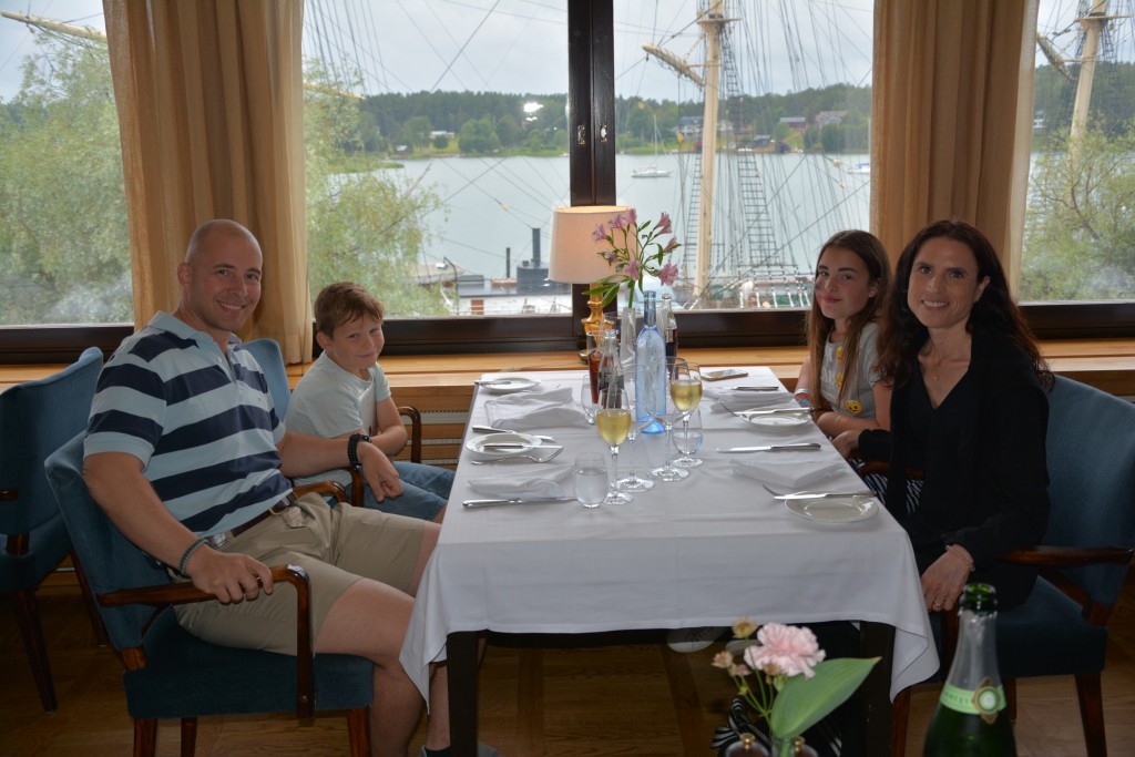 Veckan avslutades med fine dining på restaurang Nautical.