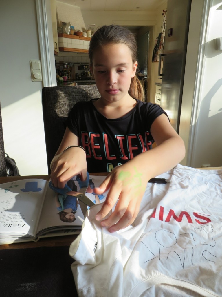 Filippa pysslar