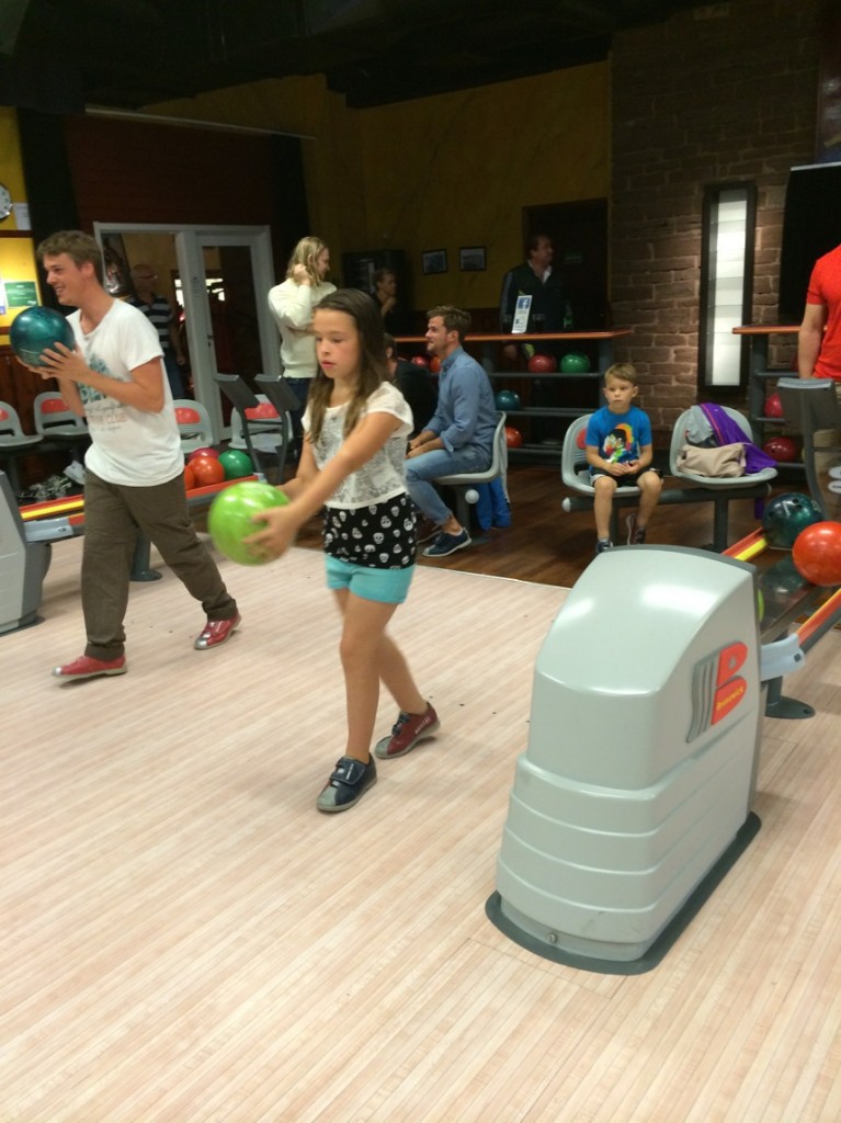 Först ut på bowlingbanan