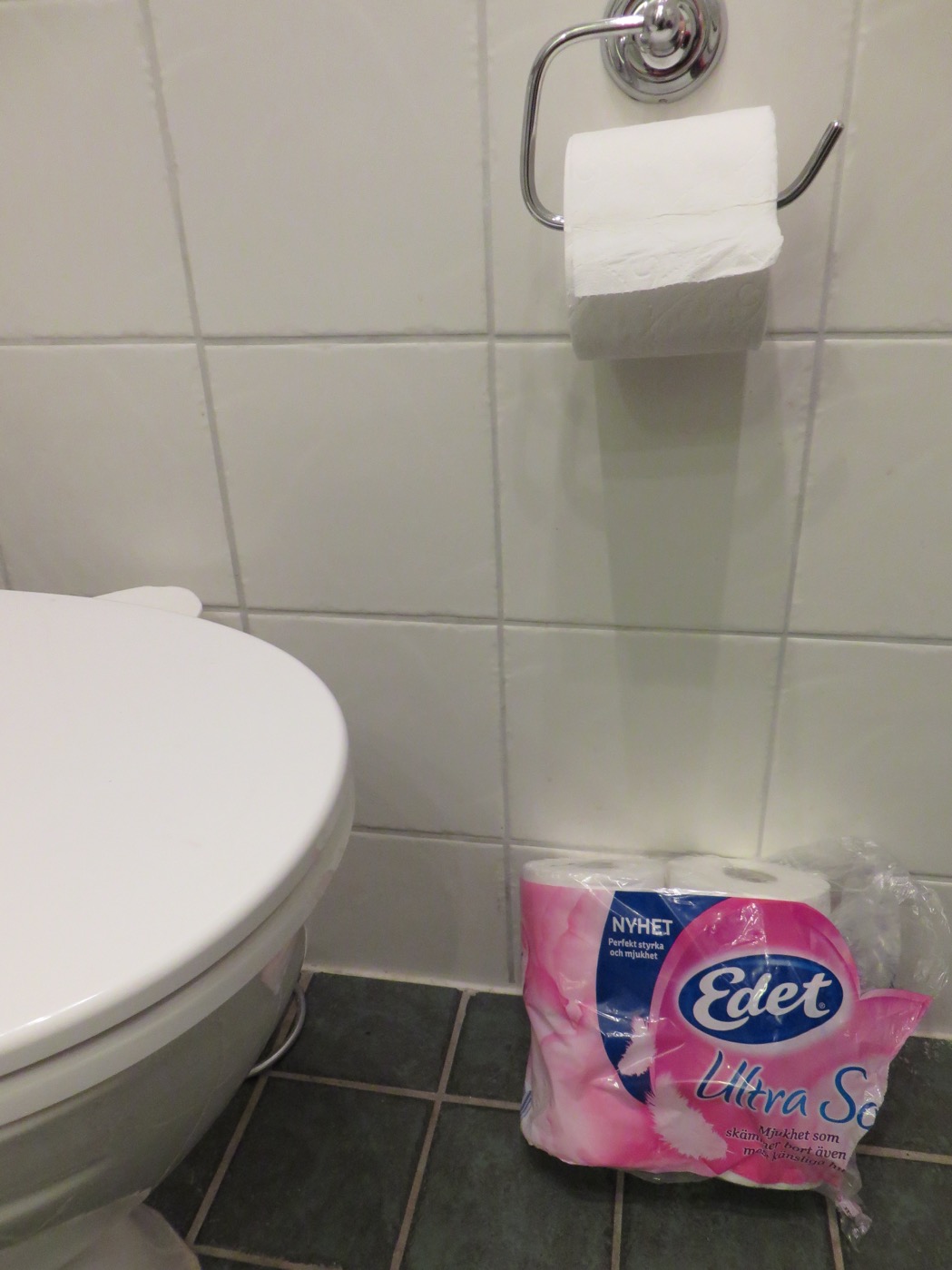 Test av Edet toalettpapper. 