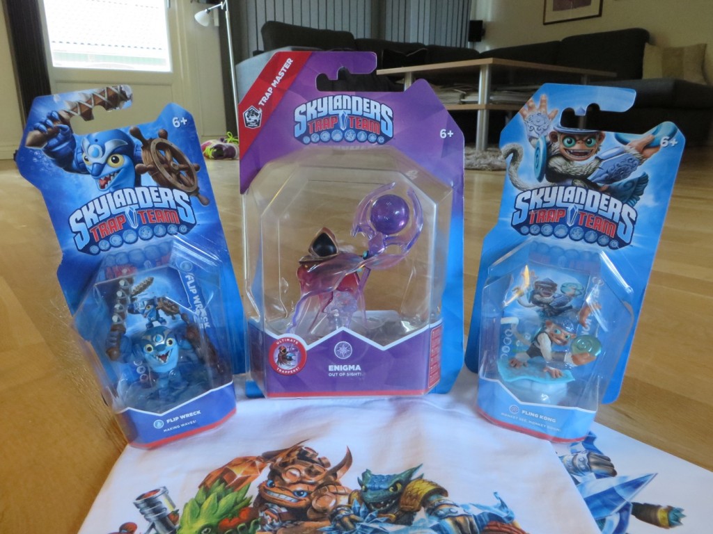 Fling Kong, Flip Wreck och Enigma.