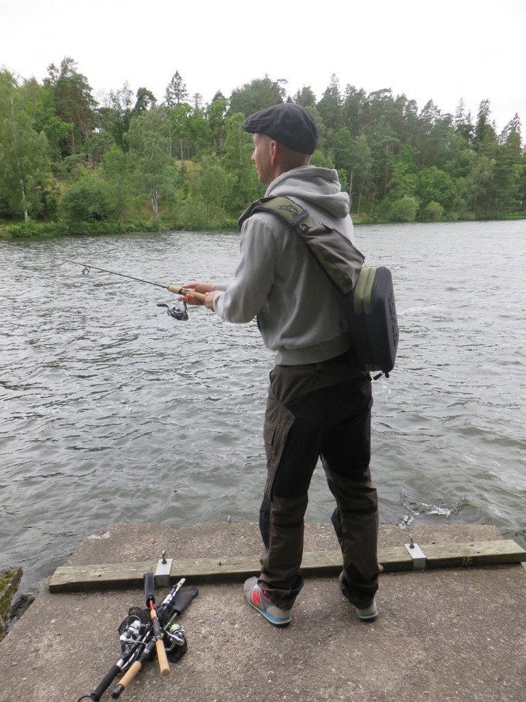 Fiske i Mälaren.