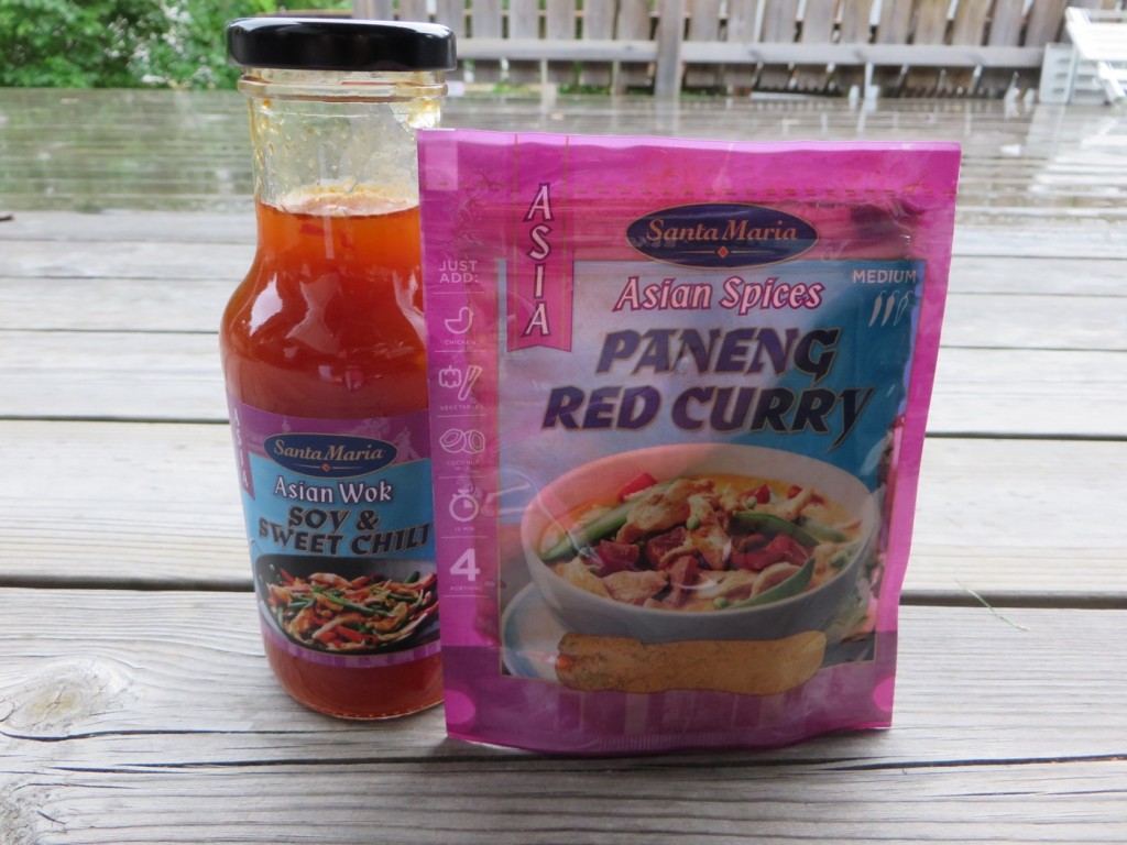 Asian Wok Soy & Sweet Chili och Asian Paneng Red Curry