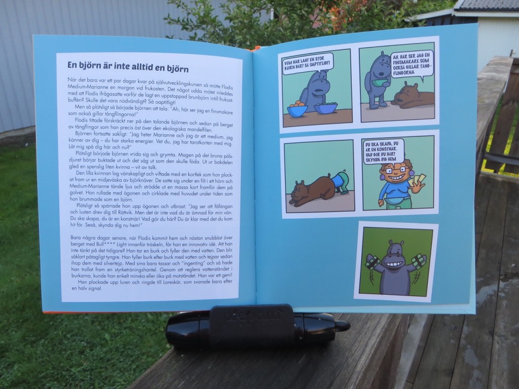 Illustrationer i form av seriestrippar