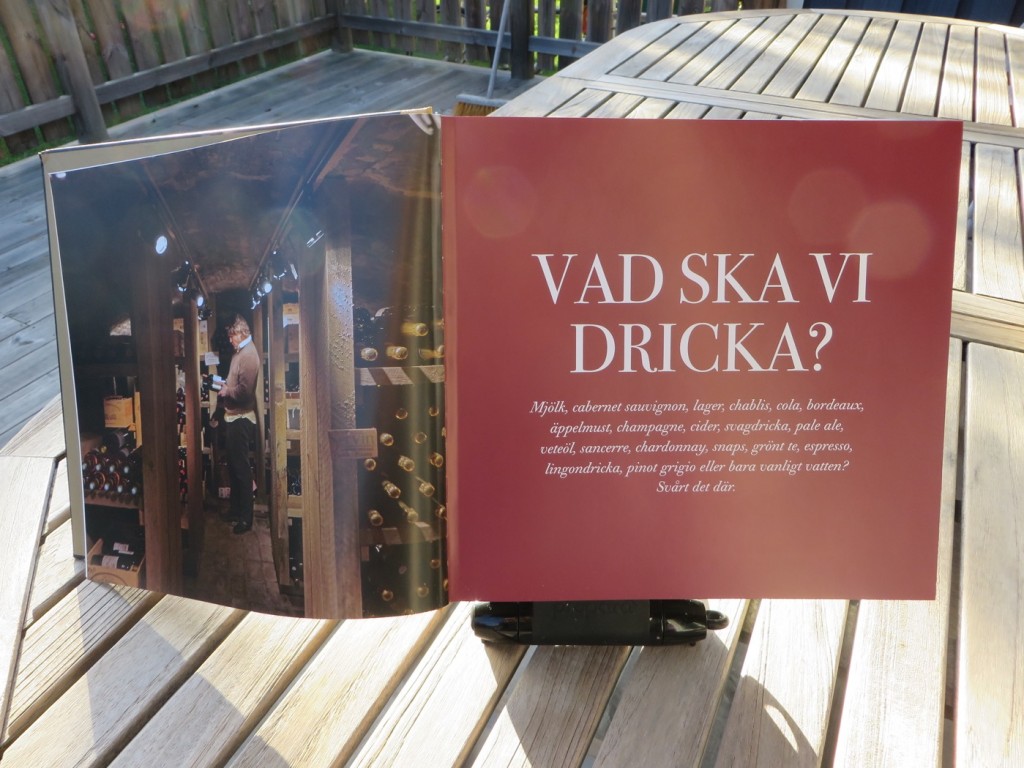 Många varierande dryckesförslag ges.