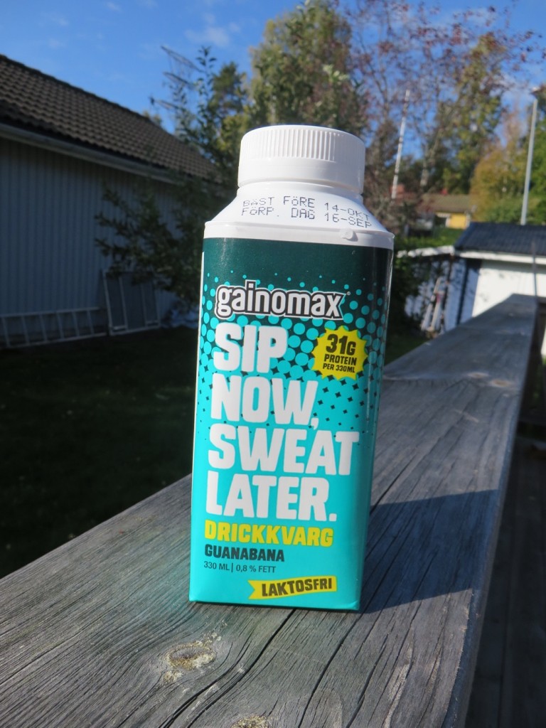 Sip Now, Sweat Later - drickkvarg från Gainomax.