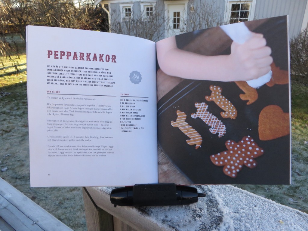 Traditionellt recept på pepparkakor.