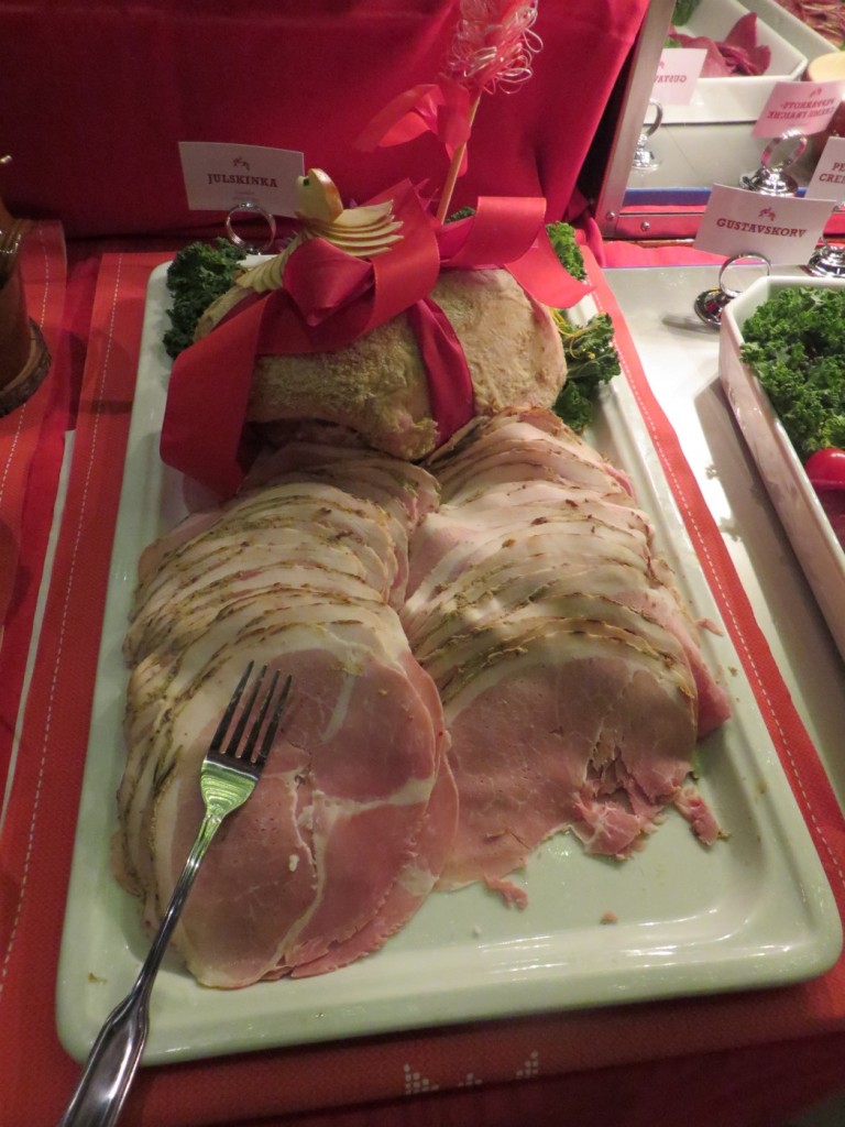 Man hittade även klassisk julskinka!, Upplev Tyrols Vilda julbord