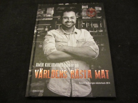 Sveriges mästerkock 2014 - Amir och hans nya kokbok