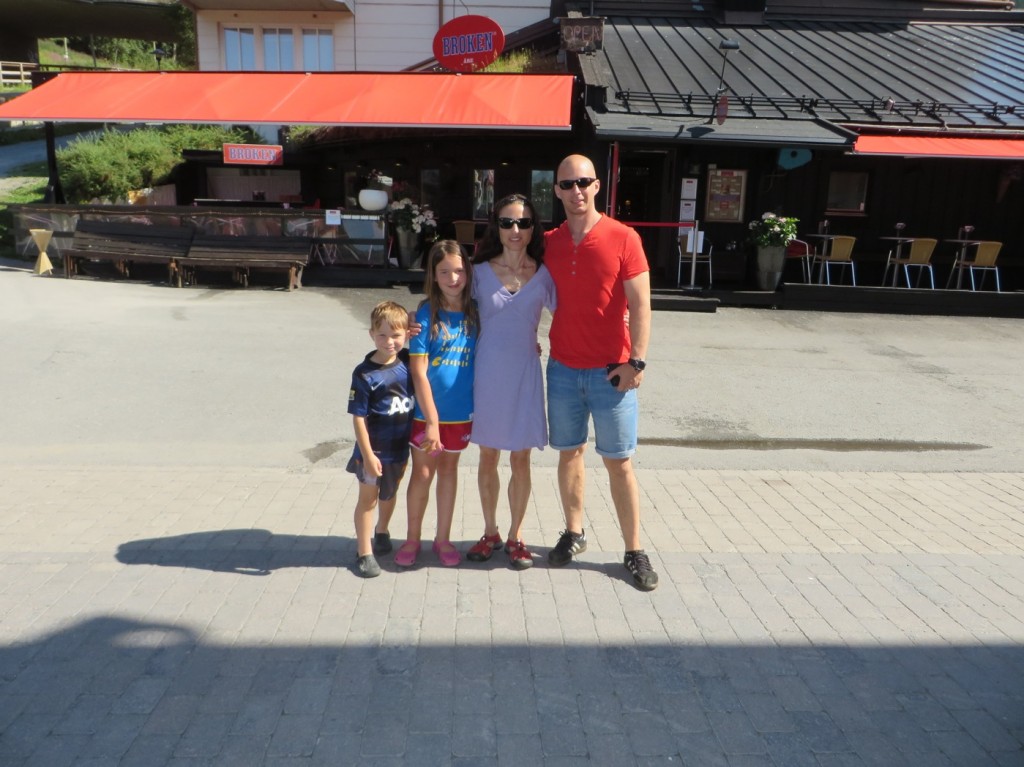 Årliga besöket i Åre