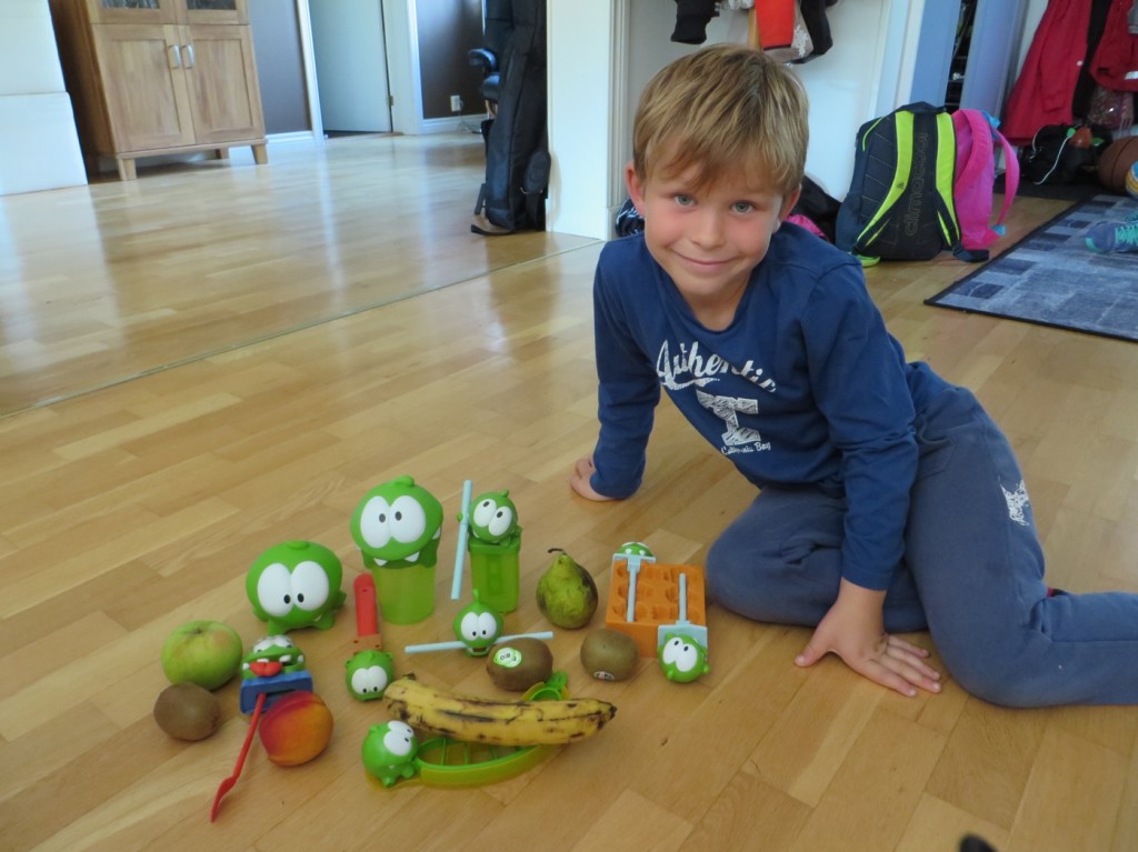 Laddad för en fruktstund