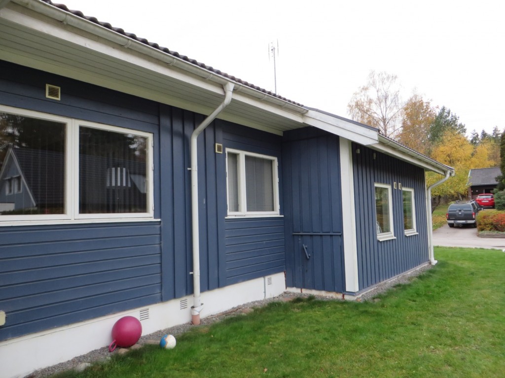 Framsidan på mitt hus