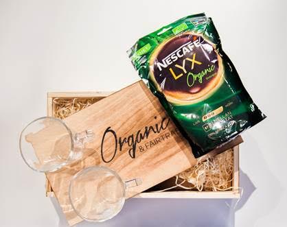 Vinnare av lyxig låda med ekologiskt kaffe från Nescafé