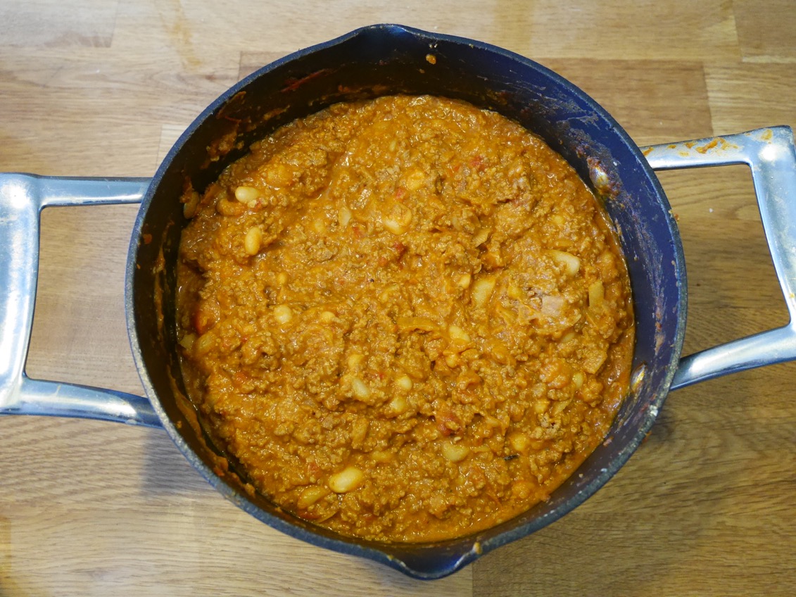 Mustig chili con carne i Crock-Pot, Crock- Pot, recept chili con carne