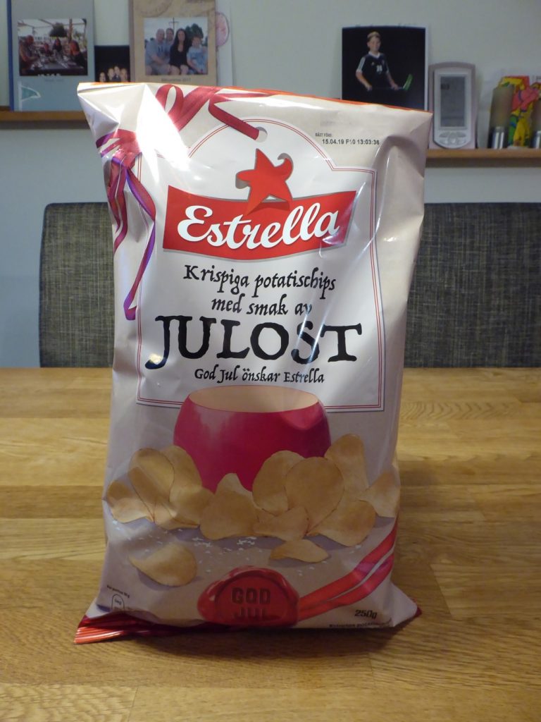 Julostchips från Estrella.