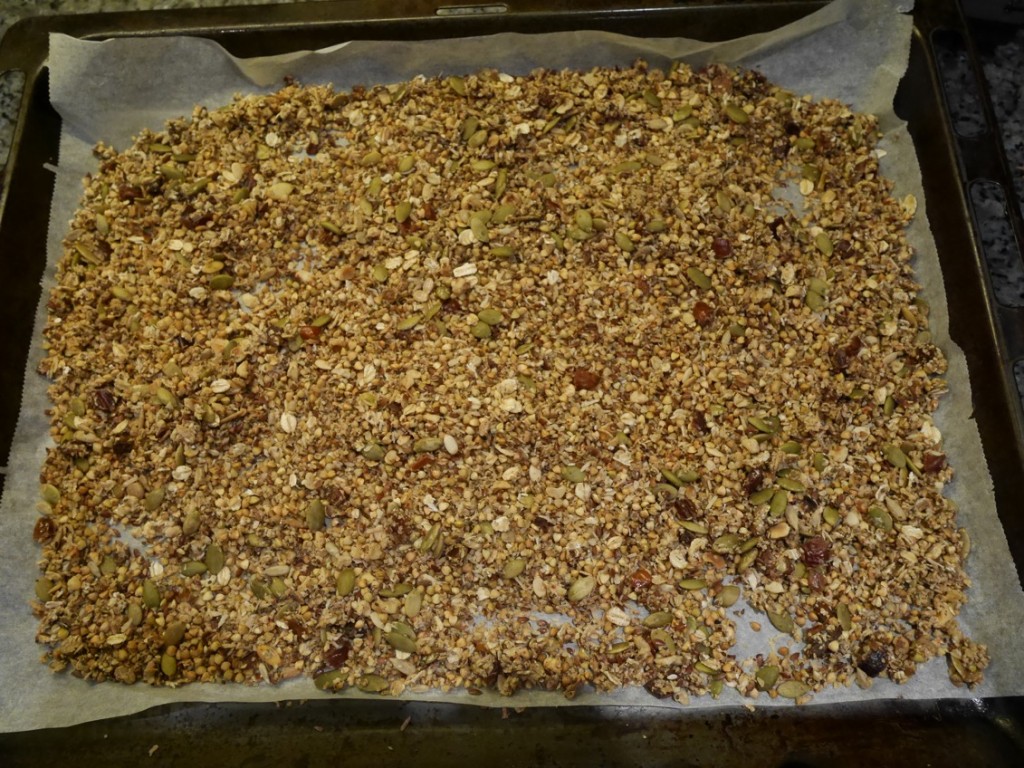 Hemgjord granola