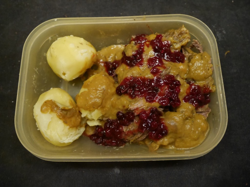 Nattbakad högrev i crock-pot