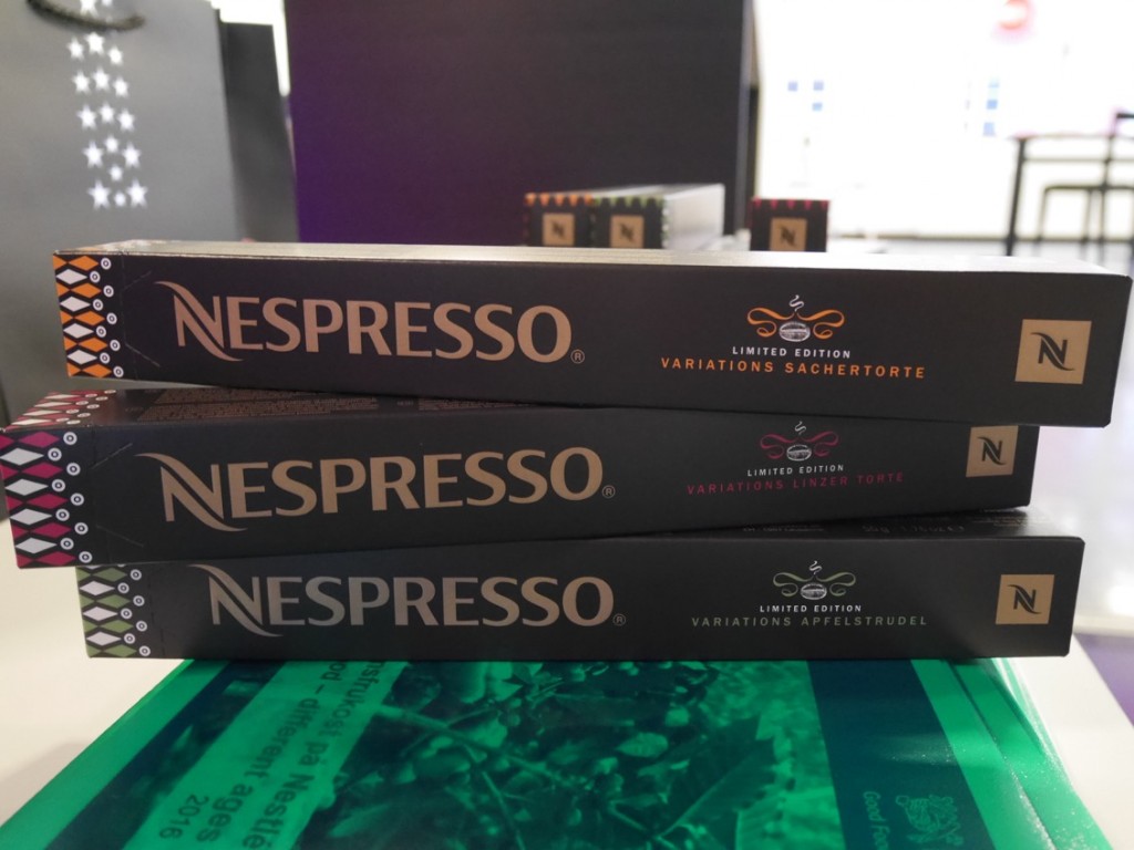 Nya tillfälliga Nespresso-sorter lagom till jul.