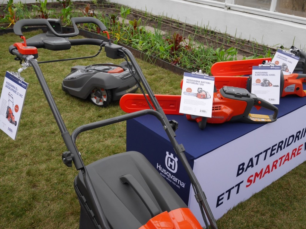 Smarta klippare av olika slag från Husqvarna.