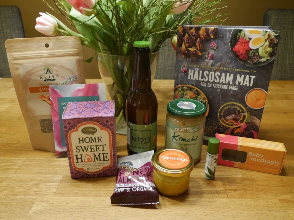 En helt fantastisk goodiebag!