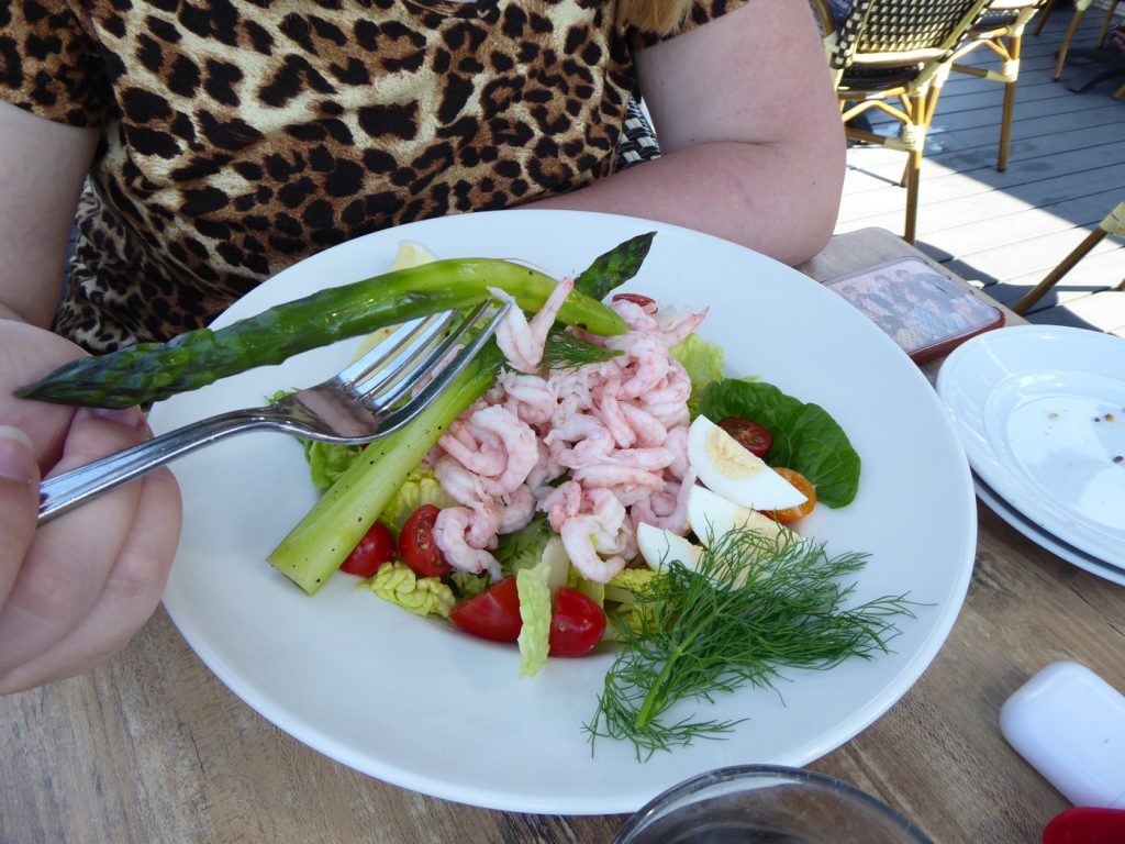 Räksallad de luxe