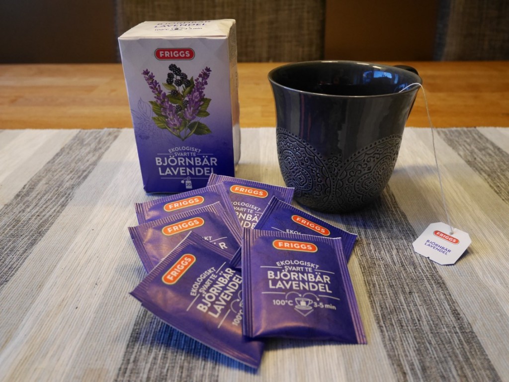 Ekologiskt Svart te Björnbär Lavendel