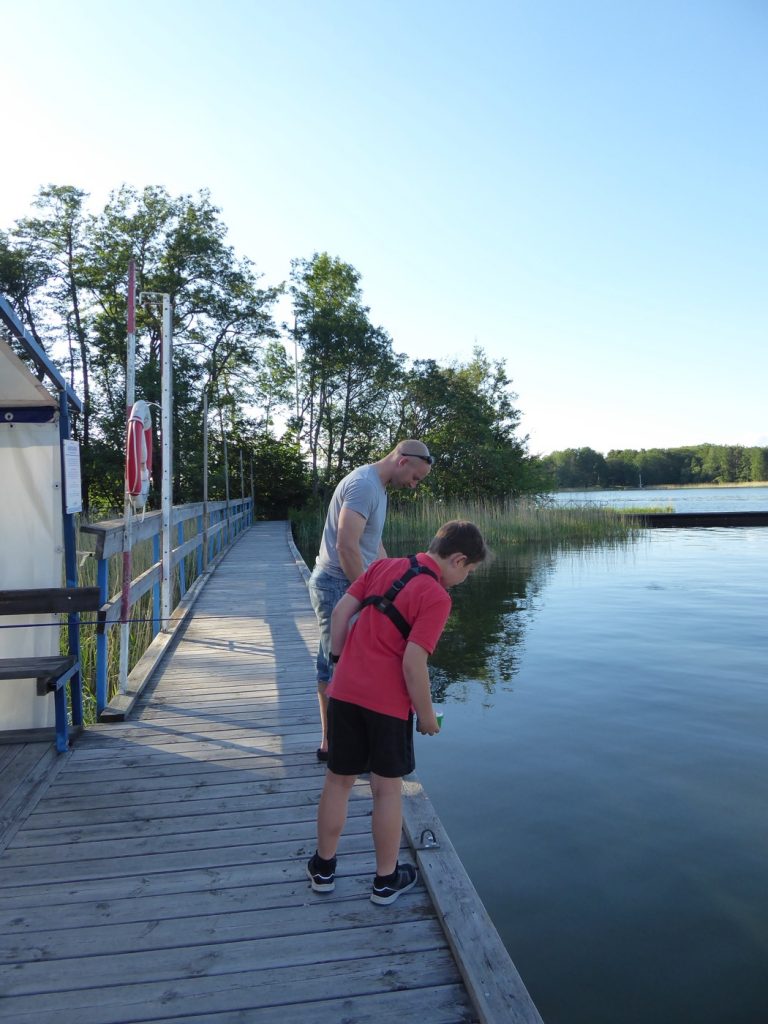 Dessa killar älskar att fiska!
