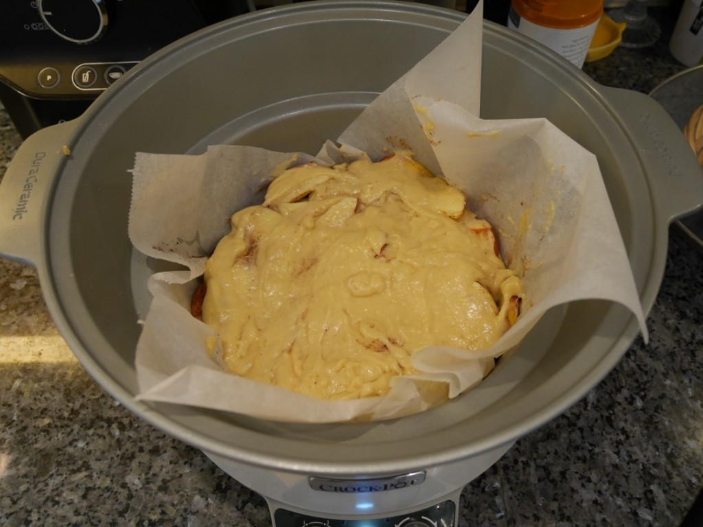 Baka äppelkaka i Crock-Pot