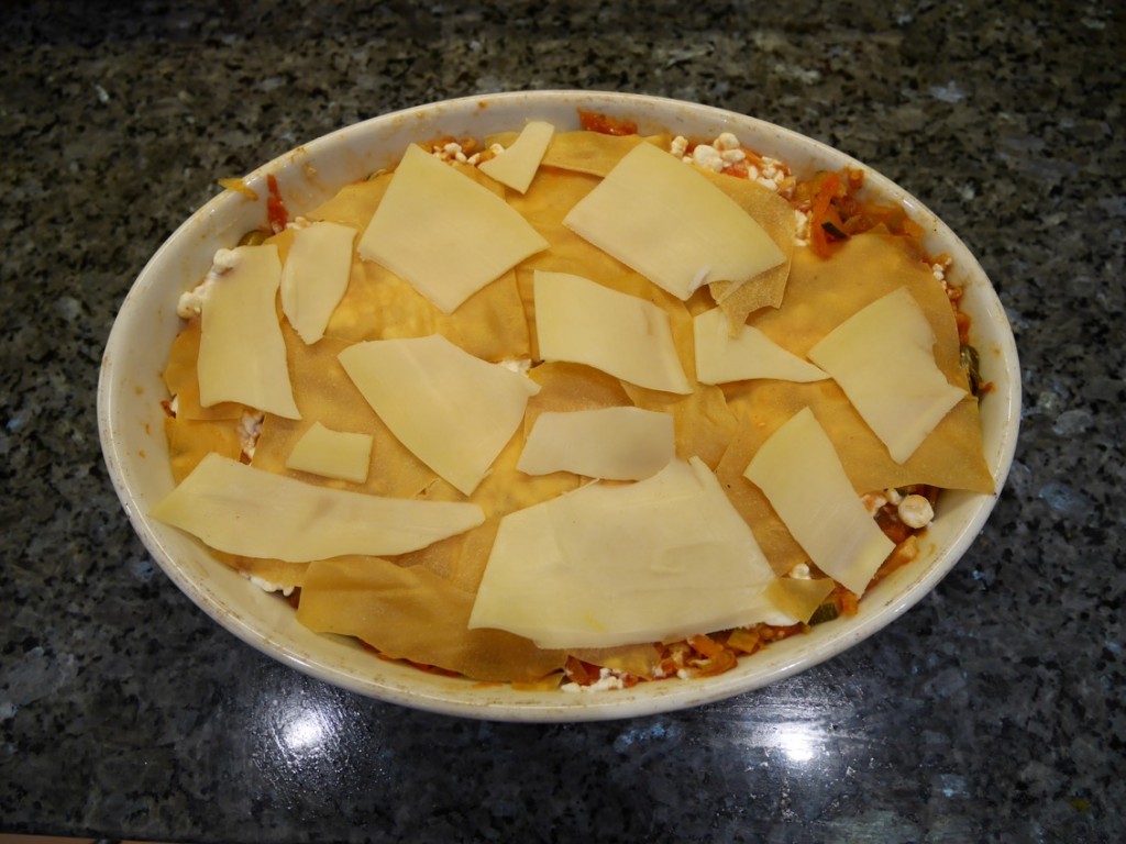 Lasagne - den perfekta kylskåpsrensarmaten.