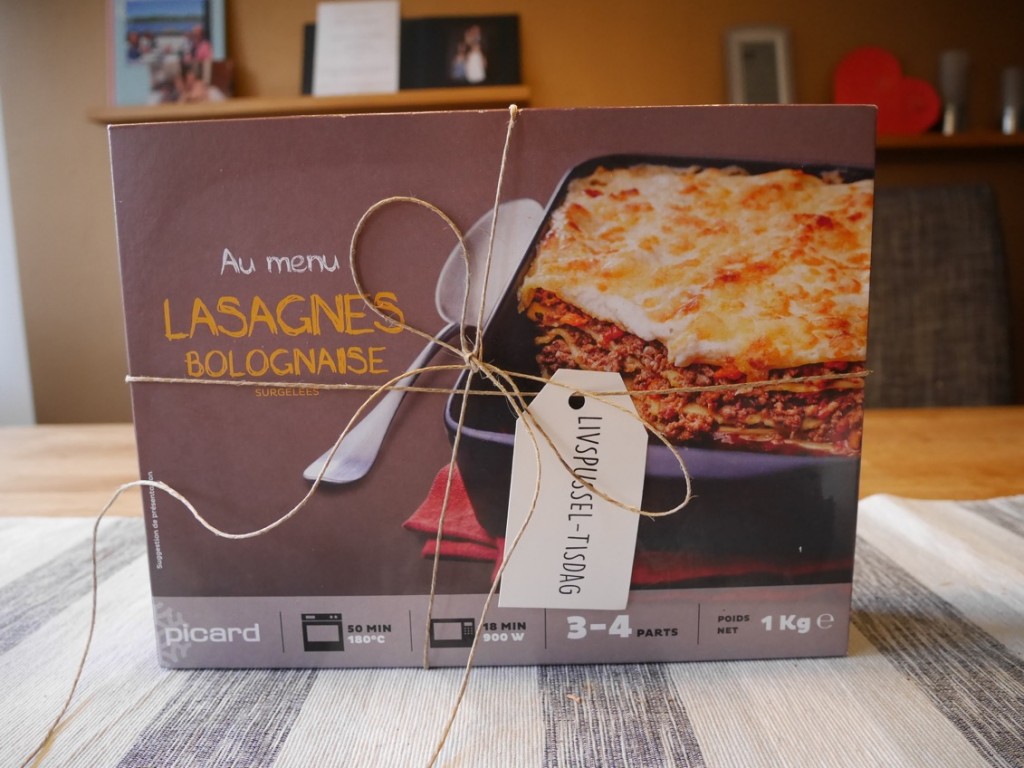 Lasagne Bolognese en tisdag när livet kommer emellan.
