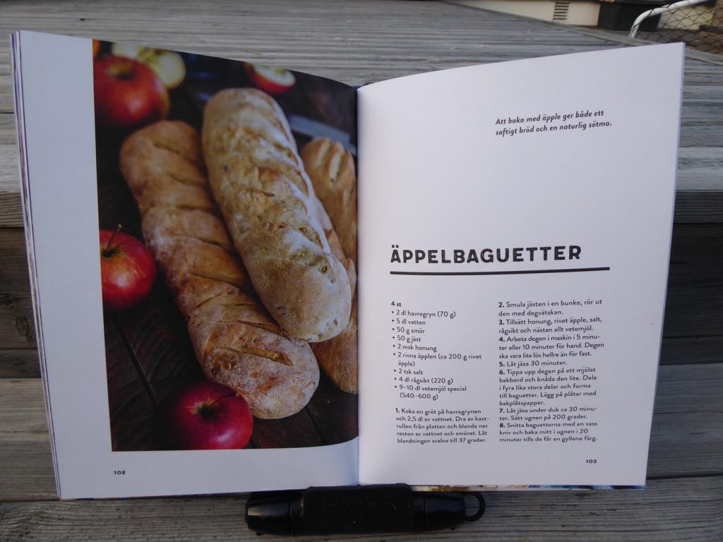 Äppelbaguetter - perfekt att baka nu när våra svenska äpplen är i säsong.