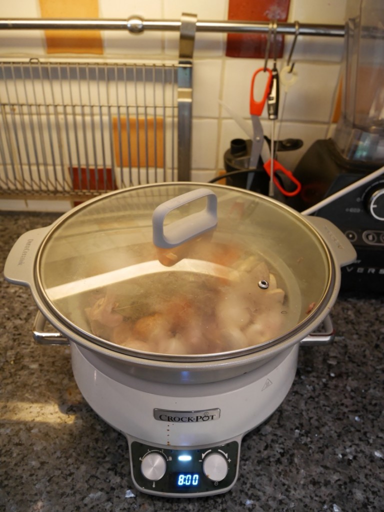 Låg effekt i 8 timmar blir perfekt.