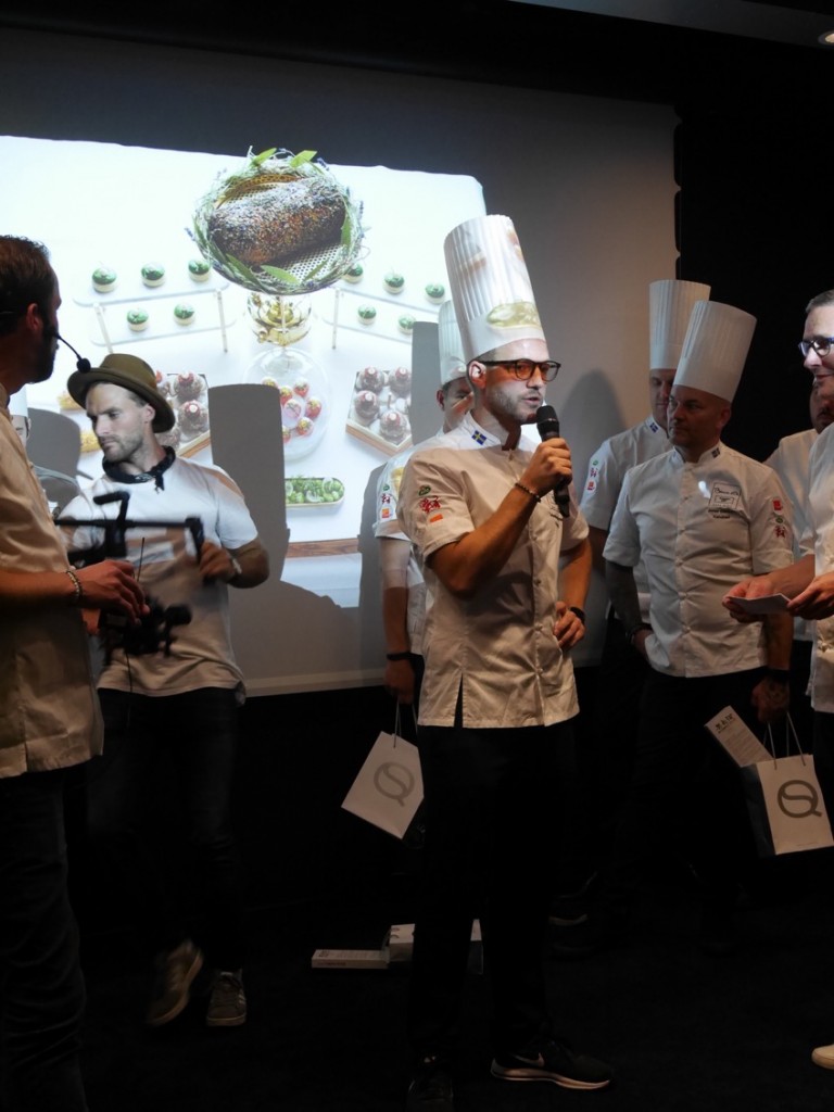 Sveriges kandidat i Bocuse d’Or Europe, Kock EM, i Turin i juni 2018. 