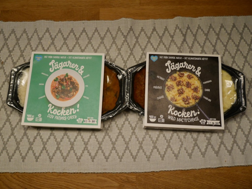 Färdiglagade maträtter från Jägaren & Kocken.