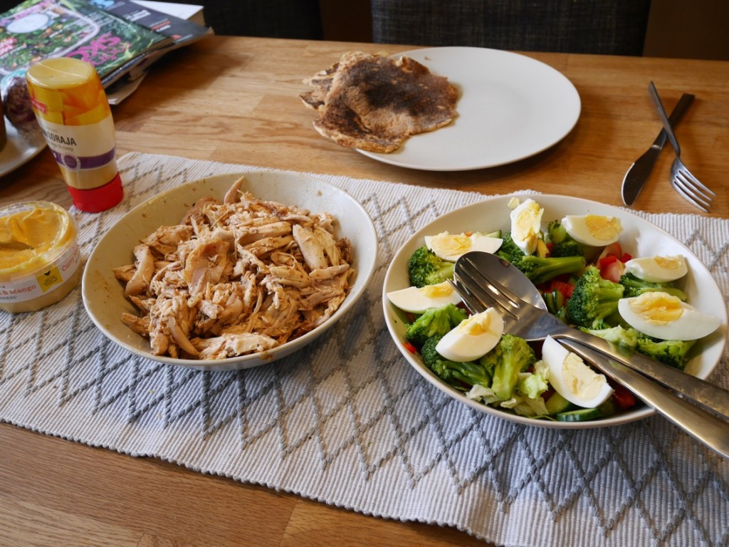 Supergott till en fräsch kycklingsallad.