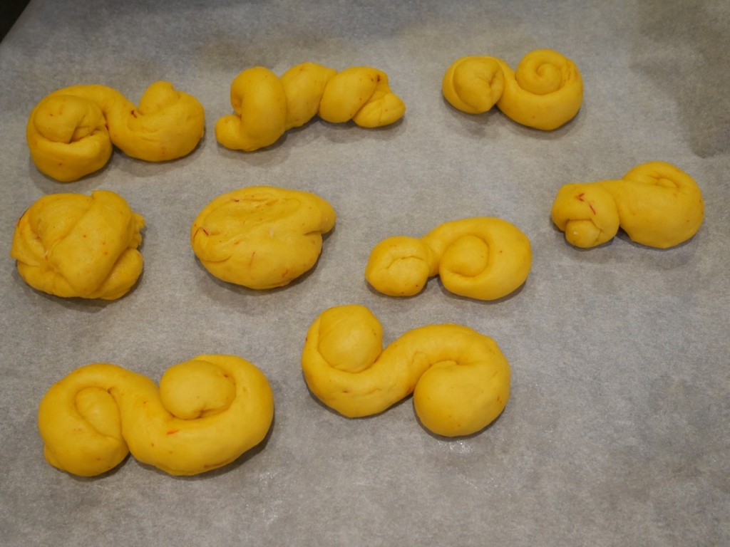 Gustafs fina lussekatter!