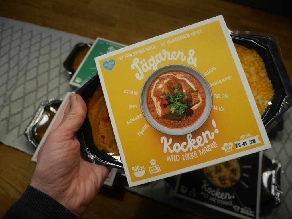 Wild tikka masala från Jägaren & Kocken