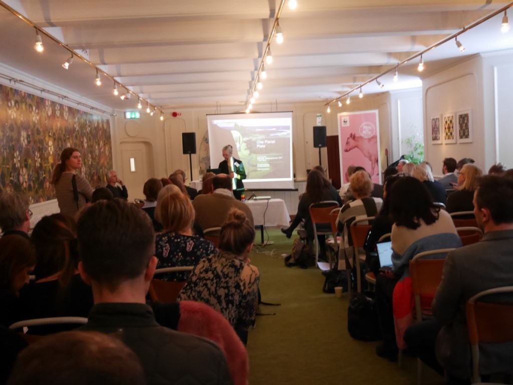 Presentation av måltidskonceptet One Planet Plate och Matkalkylatorn, Anna Richert, matexpert WWF