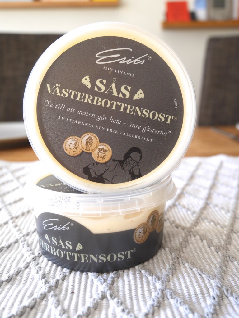 Eriks sås med Västerbottenost