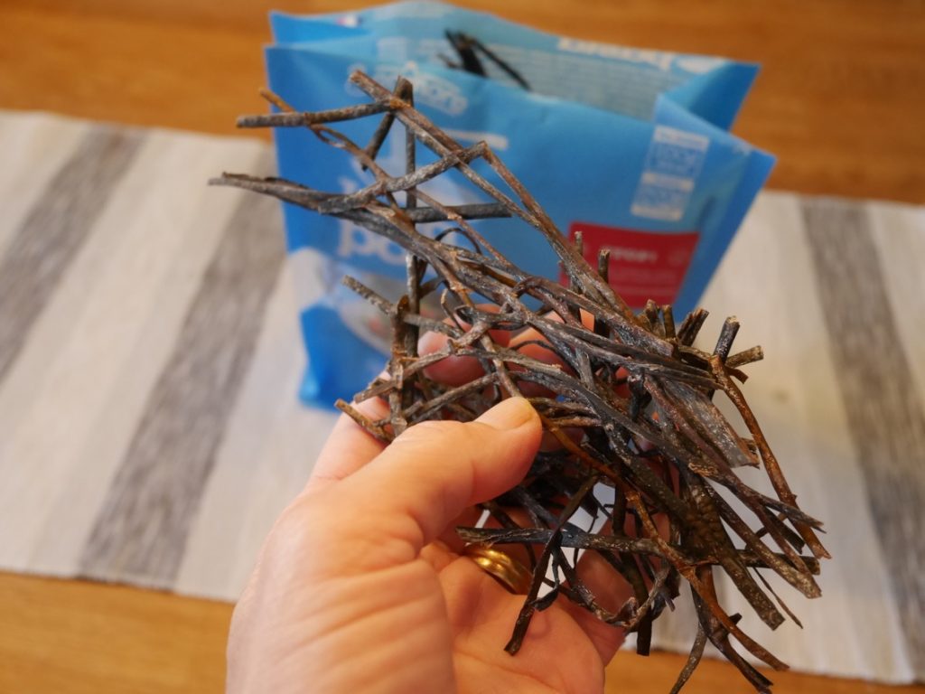 Utseende innan blötläggning och kokning.