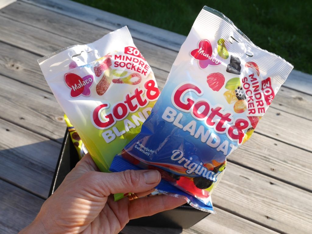 Gott & Blandat 30% mindre socker