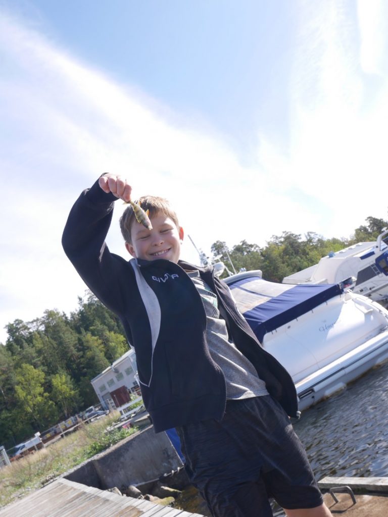 På återseende lilla fisk!