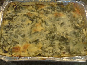 Laxlasagne i form