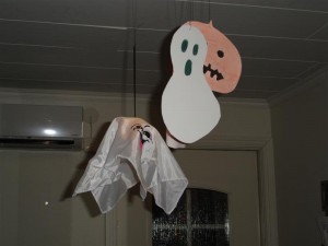 Halloweenfint inne